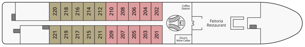 UNIWORLD Boutique River Cruises S.S. São Rafael Cape Verde Deck.png